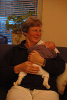 Caroline with grandma
